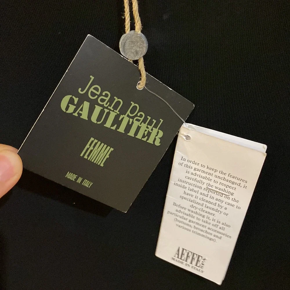 NWT Jean Paul Gaultier Zip Dress Sz 42 - Picture 5 of 16